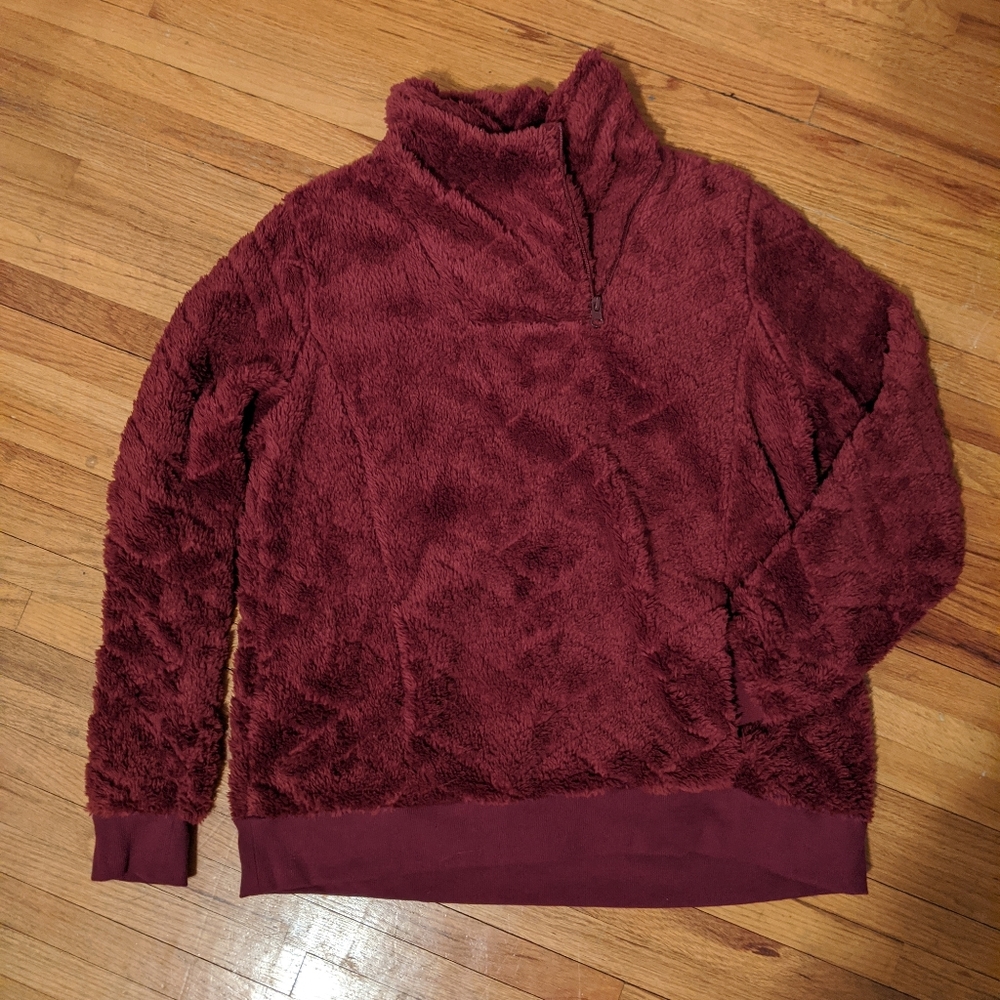 Super soft quarter zip sweater